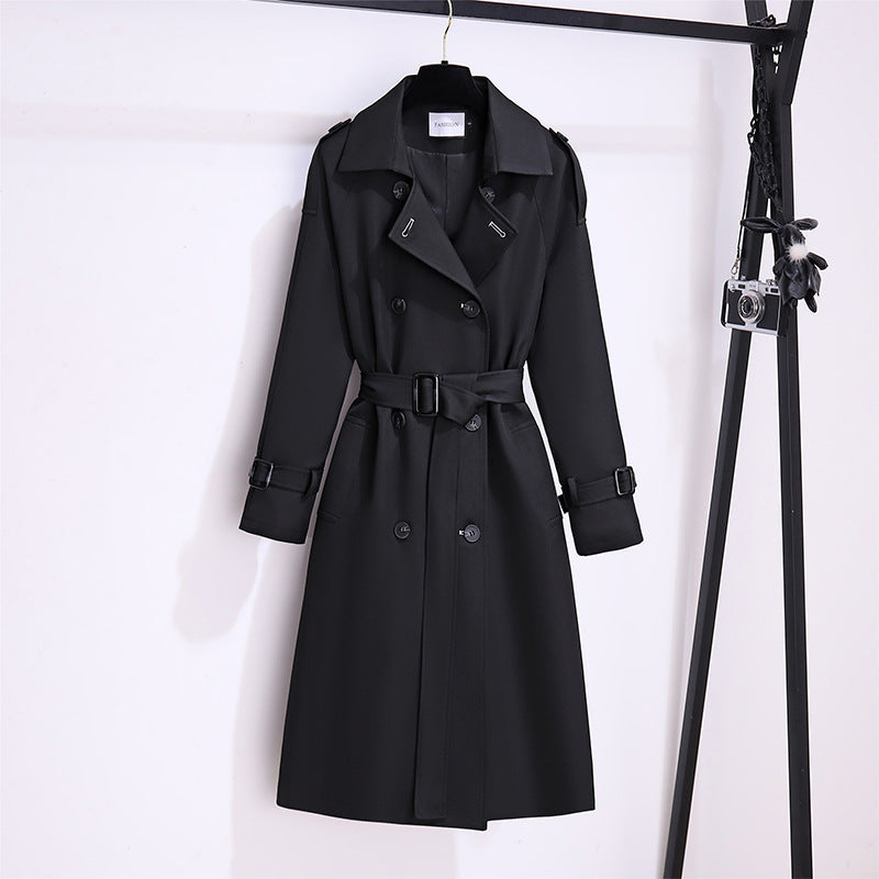 High-end Elegant Mid-end Trench Coat