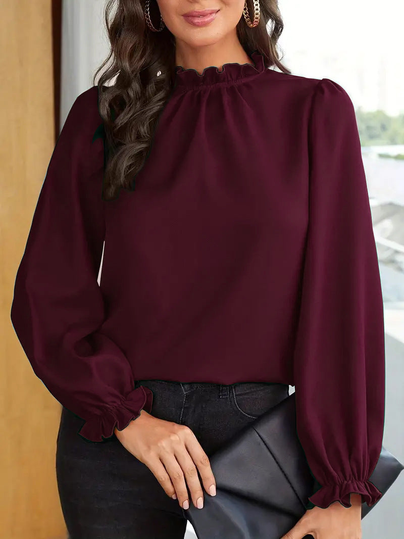 Women's Elegant Loose Chiffon Shirt