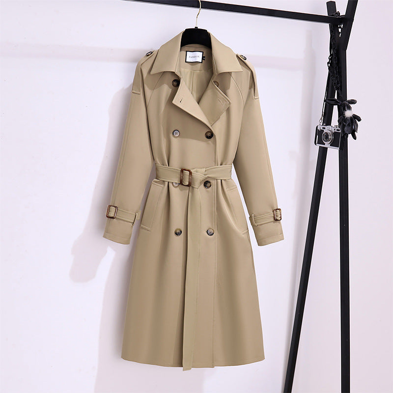 High-end Elegant Mid-end Trench Coat