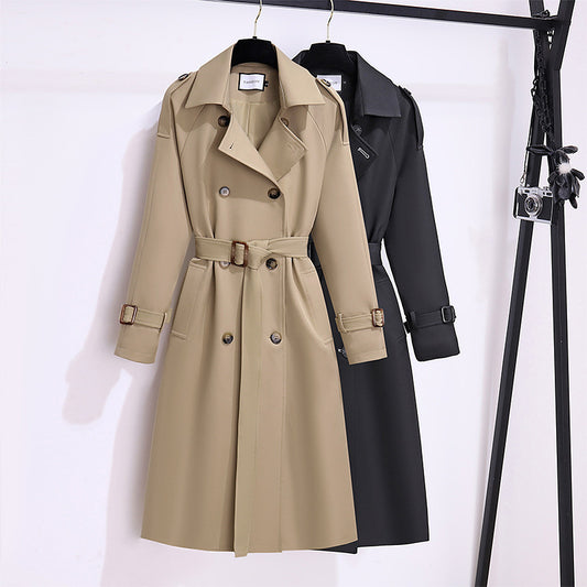 High-end Elegant Mid-end Trench Coat