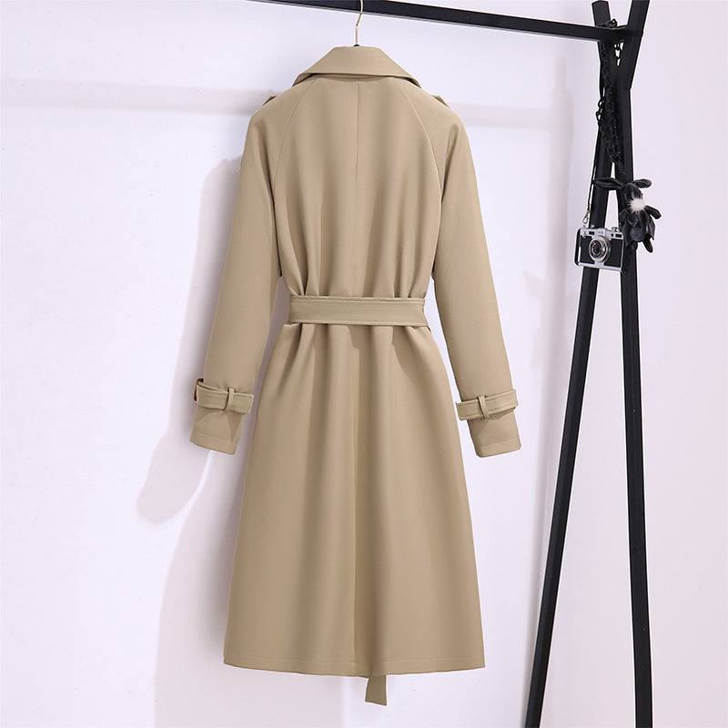 High-end Elegant Mid-end Trench Coat