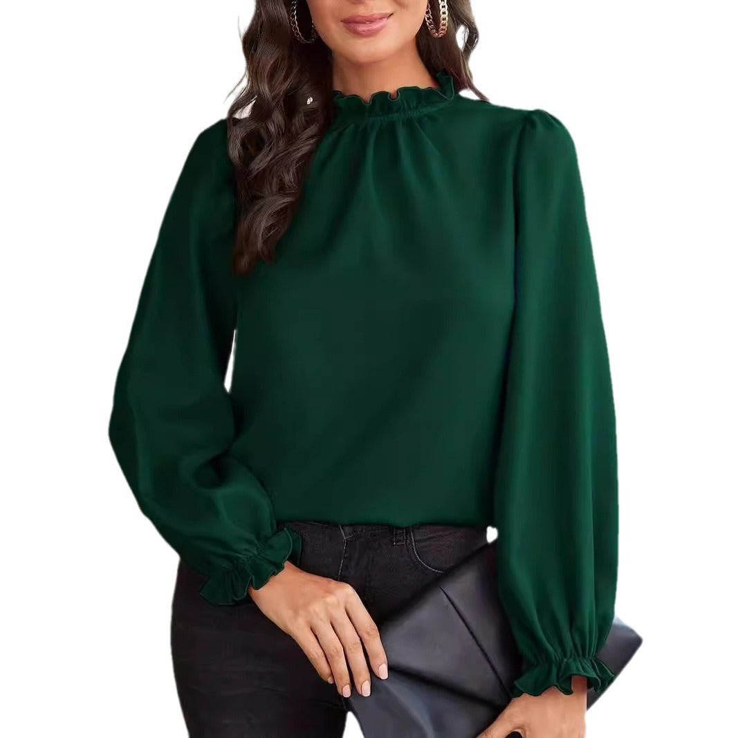 Women's Elegant Loose Chiffon Shirt